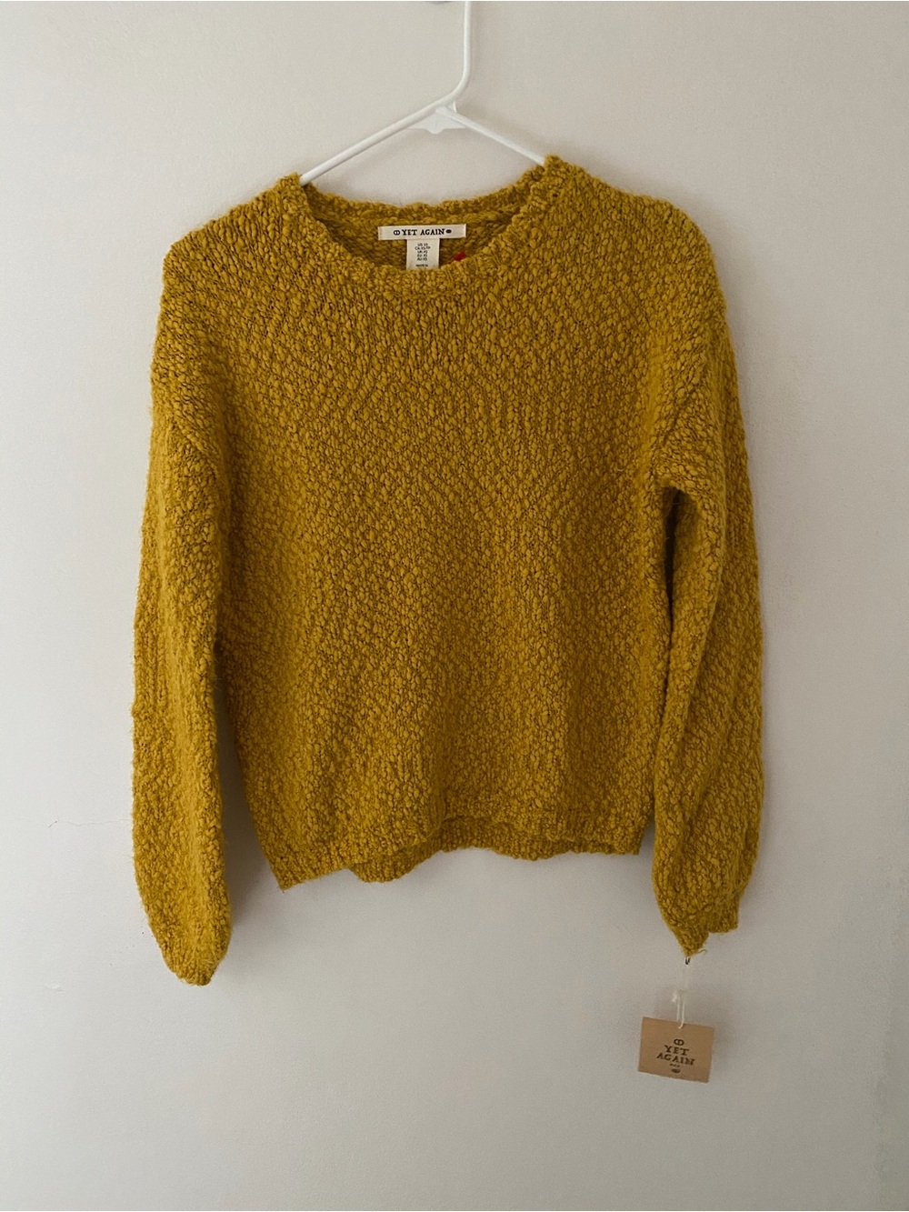 Textured Crewneck Sweater